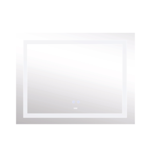 Зеркало Lidz Kubis (KU1) 1200х800 с LED-подсветкой Touch, с антизапотеванием, с димером, рег. яркости LDKUB120080049008 №4