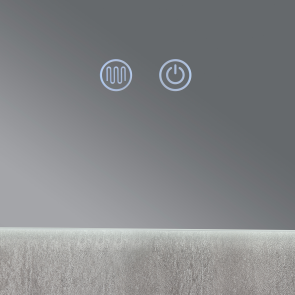 Дзеркало Qtap Taurus (TA1) 800×600 мм з LED-підсвічуванням Touch, з антизапотіванням, з димером, рег. темп. кольору (3000-6500K) QTTAU8006004895 №4