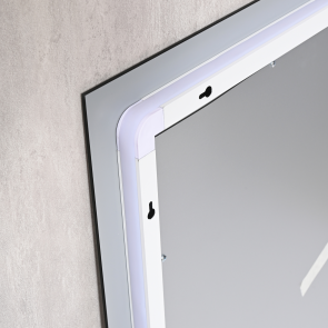 Дзеркало Qtap Taurus (TA1) 800×600 мм з LED-підсвічуванням Touch, з антизапотіванням, з димером, рег. темп. кольору (3000-6500K) QTTAU8006004895 №5