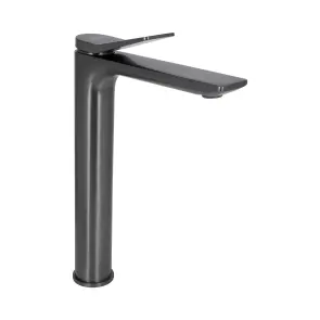 Смеситель для раковины Qtap Presto высокий QTPRE269GRP45582 Graphite №1
