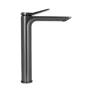 Смеситель для раковины Qtap Presto высокий QTPRE269GRP45582 Graphite №4