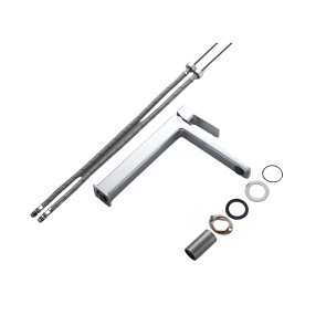 Змішувач латунний для раковини Lidz Orion 001FH високий (k25) LDORI001FHCRM48096 Chrome №9