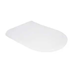 Qtap Сидіння для унітаза (Robin 520, Scorpio 520) 465x363x60 мм, White, з мікроліфтом, Slim Duroplast, MagLock QTSC179W48916 №1