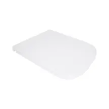 Сидіння для унітазу Qtap (Gemini 490) 428x344x37,5 мм, White, з мікроліфтом, Slim Duroplast, Quick Release QTSC179W49385