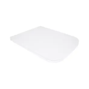Сидіння для унітазу Qtap (Gemini 520) 448x357x38,5 мм, White, з мікроліфтом, Slim Duroplast, Quick Release QTSC179W49386 №1