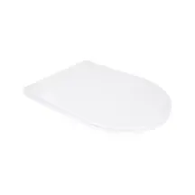 Сидіння для унітазу Qtap (Taurus 520) 455x365x38 мм, White, з мікроліфтом, Slim Duroplast, Quick Release QTSC179W49384