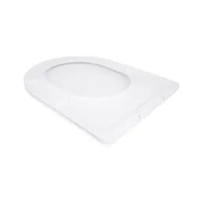 Сидіння для унітазу Qtap (Taurus 520) 455x365x38 мм, White, з мікроліфтом, Slim Duroplast, Quick Release QTSC179W49384 №4