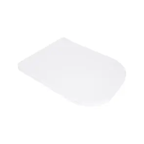 Сидіння для унітазу Qtap (Stork, Aquarius 630) 420x336x22 мм, White, з мікроліфтом, Slim Duroplast, Quick Release QTSC179W49263 №1