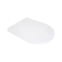 Сидіння для унітазу Qtap (Evia, Arvin, Leo 630) 410x330x22 мм, White, з мікроліфтом, Slim Duroplast, Quick Release QTSC179W49264