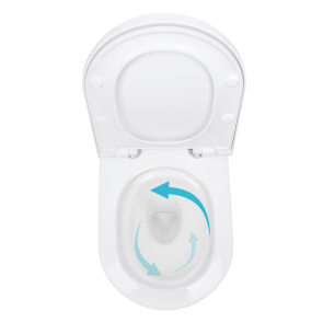 Унитаз подвесной Qtap Robin ML Ultra Quiet 490x365x325 мм, с сиденьем Soft-close MagLock, White QTROBML26W49621 №6