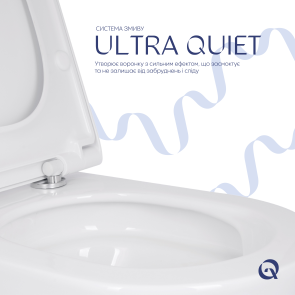 Унитаз подвесной Qtap Scorpio ML Ultra Quiet 490x365x325 мм, с сиденьем Soft-close MagLock, White QTSCOML26W49622 №5