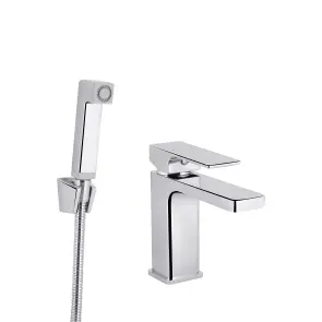 Смеситель для раковины Qtap Gemini (с гигиеническим душем) QTGEM272CRM45689 Chrome №1