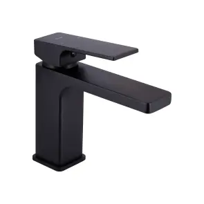 Смеситель для раковины Qtap Gemini (с гигиеническим душем) QTGEM272BLM45690 Black Matt №3