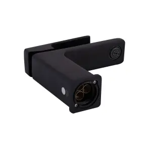 Смеситель для раковины Qtap Gemini (с гигиеническим душем) QTGEM272BLM45690 Black Matt №5