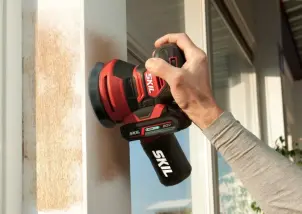 Акумуляторна ексцентрикова шліфувальна машина 125мм 20В SKIL 3745 CA 11071000101 (SR1E3745CA) №6