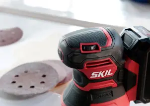 Акумуляторна ексцентрикова шліфувальна машина 125мм 20В SKIL 3745 CA 11071000101 (SR1E3745CA) №7