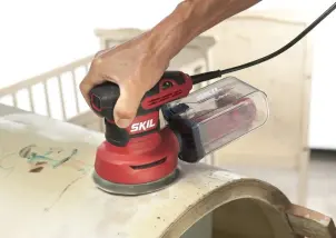 Эксцентриковая сетевая шлифмашина 125мм 300Вт SKIL 7471 AA 11070900101 (SR1E7471AA) №6