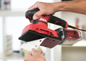 Вибрационная сетевая шлифмашина 280Вт SKIL 7362 AA 11071100101 (SR1E7362AA) №9