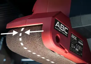 Ленточная сетевая шлифмашина 710Вт SKIL 7615 AB 11071200101 (SR1E7615AB) №6