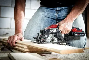 Аккумуляторная циркулярная пилка по мультиматериалу 120мм 20В SKIL 3540 CA Compact 11071600201 (SW1E3540CA) №7