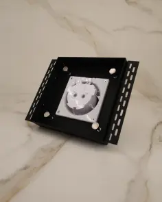 Вентилятор прихованого монтажу Gratka HIDE 100 Чорний з підшипником №3