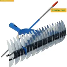 Грабли фрезерующие двусторонние GRUNTEK Urchin 36 см с ручкой 140 см
