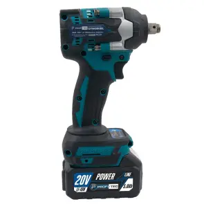 Акумуляторний гайковерт PROFI-TEC DTW500BL POWERLine (2×PT2040MP (4.0 Аг), зарядний пристрій) №5