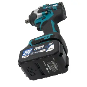 Акумуляторний гайковерт PROFI-TEC DTW500BL POWERLine (2×PT2040MP (4.0 Аг), зарядний пристрій) №6