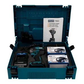 Акумуляторний гайковерт PROFI-TEC PTW502 POWERLine (2×PT2040MP (4.0 Аг), зарядний пристрій) №4