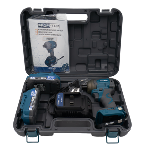 Акумуляторний імпульсний гвинтоверт PROFI-TEC PPID2620 POWERLine (2×PT2020VX (2.0 Аг), зарядний пристрій) №2
