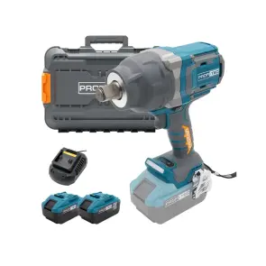 Аккумуляторный гайковерт PROFI-TEC PPTW20020 UltraCore (2×PT2080EP (8.0 Ач), зарядное устройство) №2