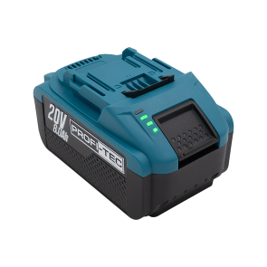 Акумуляторна батарея PROFI-TEC PT2080EP POWERLine (20 В / 8.0 Аг, високострумова, з індикатором) №4