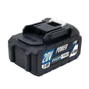 Акумуляторна батарея PROFI-TEC PT2040MP POWERLine (20 В / 4.0 Аг, високострумова, з індикатором) №4