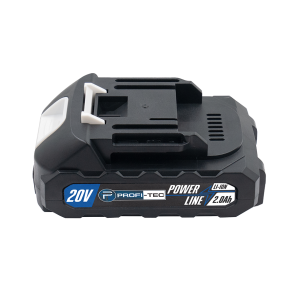 Аккумуляторная батарея PROFI-TEC PT2020MP POWERLine (20 В / 2.0 Ач, высокотоковая, с индикатором) №2