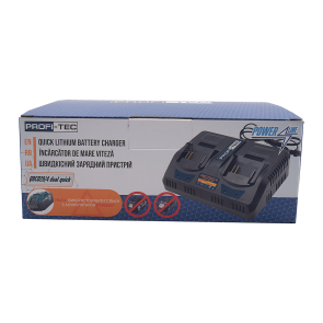 Двопортовий зарядний пристрій PROFI-TEC QBCD20/4 dual quick №13