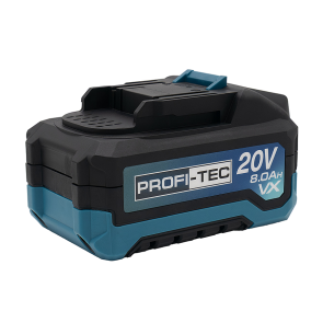 Акумуляторна батарея PROFI-TEC PT2080VX POWERLine (20 В / 8.0 Аг, високострумова, з індикатором) №4