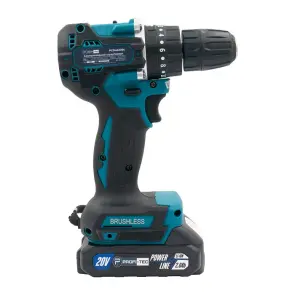 Акумуляторний шуруповерт PROFI-TEC PCD4020BL POWERLine (2×PT2020MP (2.0 Аг), зарядний пристрій) №5