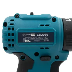 Акумуляторний шуруповерт PROFI-TEC PCD3520BL POWERLine (2×PT2020MP (2.0 Аг), зарядний пристрій) №5
