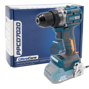 Аккумуляторная дрель-шуруповерт PROFI-TEC PPCD7020 UltraCore (без аккумулятора и зарядного устройства) №1