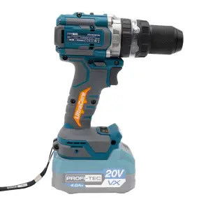 Аккумуляторная дрель-шуруповерт PROFI-TEC PPCD16020 UltraCore (2×PT2040VX (4.0 Ач), зарядное устройство) №4