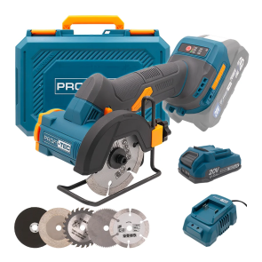 Акумуляторна універсальна дискова пила PROFI-TEC PWS390 UltraCore (1×PT2020VX (2.0 Аг), зарядний пристрій) №1