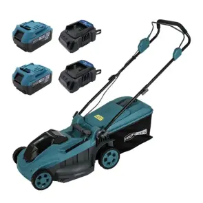 Акумуляторна газонокосарка PROFI-TEC EcoCut 43 Lite (2×PT2040EP (4.0 Аг), 2×зарядний пристрій) №1