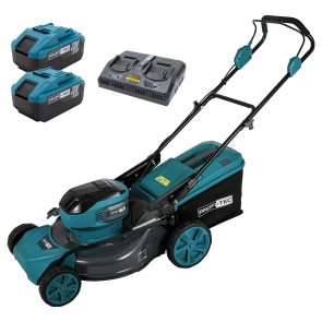 Аккумуляторная газонокосилка PROFI-TEC EcoCut 51 Pro (2×PT2080EP (8.0 Ач), зарядное устройство) №1
