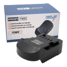 Адаптер PROFI-TEC PT20MTB, с батареи PROFI-TEC (Makita) на инструмент Metabo