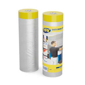 Плівка з малярною стрічкою Easy Mask Fine Line  4400 для зовнішних робіт  2700мм х 20 м №1