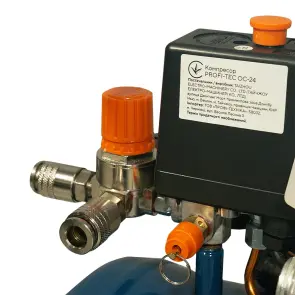 Компресор масляний PROFI-TEC OC-24 (24 л, 1.5 кВт, 195 л/хв) №6