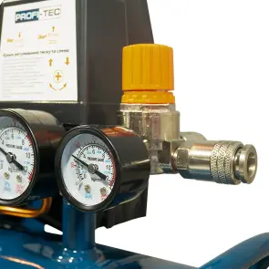 Компресор масляний PROFI-TEC OC-100V2 (100 л, 2.2 кВт, 415 л/хв) №5