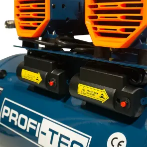 Компресор безмасляний PROFI-TEC OFC-50.4 (50 л, 3.0 кВт, 475 л/хв) №5