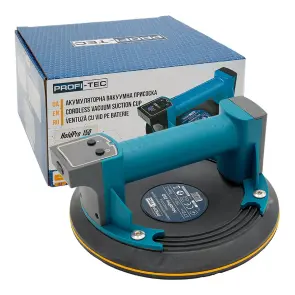 Акумуляторна вакуумна присоска PROFI-TEC HoldPro 150 (3.7 В / 1.5 Аг, зарядний пристрій) №1