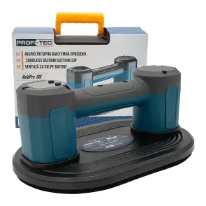 Акумуляторна вакуумна присоска PROFI-TEC HoldPro 180 (12 В / 1.5 Аг, зарядний пристрій) №1